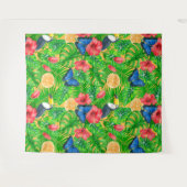 Tenture Motif tropical (Devant (Horizontal))