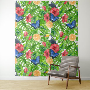 Tenture Motif tropical