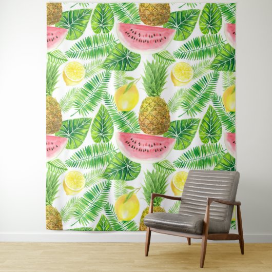 Tenture Motif tropical (En situation)
