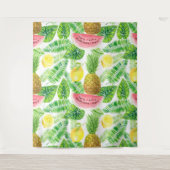 Tenture Motif tropical (Devant)