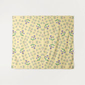 Tenture motif vectoriel sans couture de fleurs design (Devant (Horizontal))
