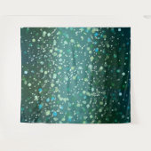 Tenture Motif vert de turquoise (Devant (Horizontal))