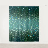 Tenture Motif vert de turquoise (Devant)