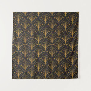 Tenture Motif vintage Art Déco sans couture. Décor géométr