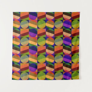 Tenture Motif Vintage coloré inspiré