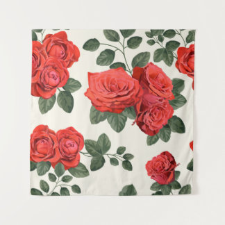 Tenture Motif vintage sans faille avec roses