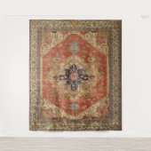 TENTURE MOTIF VINTAGE SYMMÉTRIQUE PERSE (Devant)