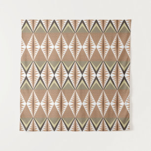 Tenture Motifs Ethniques : Motif Folk Élégant.