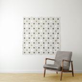 Tenture motifs géométriques ethniques Abstraits design bac (En situation)
