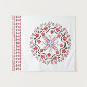 Tenture Motifs roumains traditionnels Roumanie 1 d'art (Devant (Horizontal))