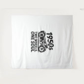 Tenture Moto à deux roues, à une âme (Devant (Horizontal))