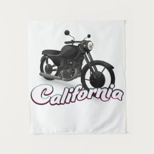 Tenture Moto de Californie