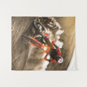 Tenture Motocross Rider (Devant (Horizontal))