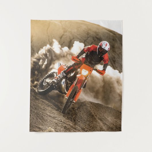 Tenture Motocross Rider (Devant)