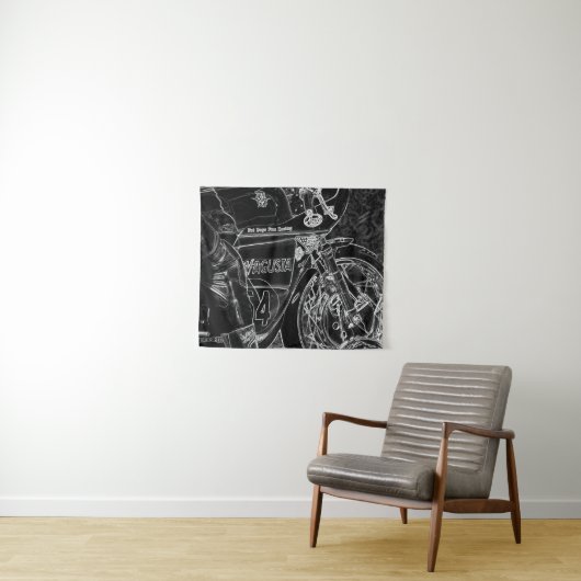 Tenture Motorcycle 1 wtcnm (En situation (horizontale))