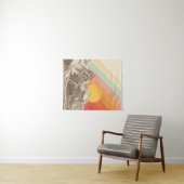 Tenture Mountainscape 1 % pipe% Florent Bodart (En situation (horizontale))