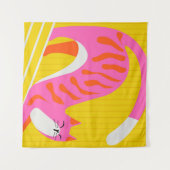 Tenture Moustaches endormies (Devant (Horizontal))