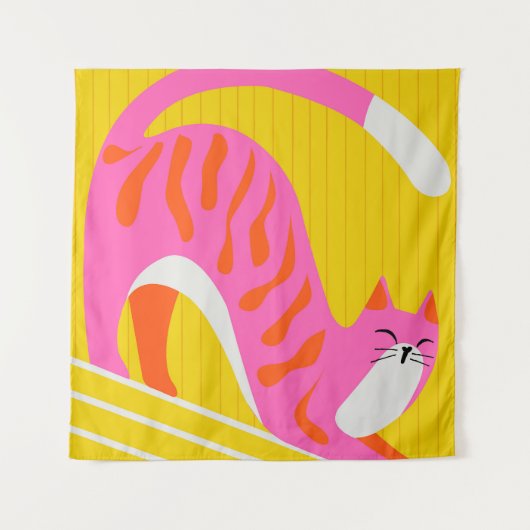 Tenture Moustaches endormies (Devant)