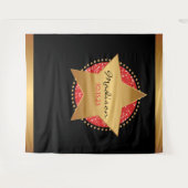 Tenture MOVIE STAR HOLLYWOOD BROADWAY Photo-Op Backdrop (Devant (Horizontal))