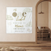 Tenture Mr Onederful Cloud Dream Boho Neutral 1st Birthday
