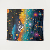 Tenture Mt. Rainier Starry Sky (Devant (Horizontal))