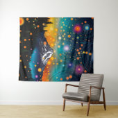 Tenture Mt. Rainier Starry Sky (En situation (horizontale))