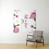 Tenture Multi Floral Mariage Shower Tombez amoureux (En situation (horizontale))