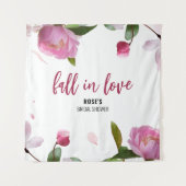 Tenture Multi Floral Mariage Shower Tombez amoureux (Devant)