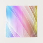 Tenture Multicolor léger, Couvercle arc-en-ciel avec longu (Devant (Horizontal))