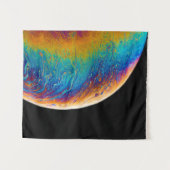 Tenture Multicolored planet fluid painting (Devant (Horizontal))
