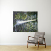 Tenture Multnomah Falls -1 (peinture à l'huile originale) (En situation (horizontale))