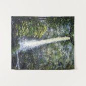 Tenture Multnomah Falls -1 (peinture à l'huile originale) (Devant (Horizontal))