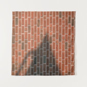 Tenture Mur Brown en brique (Devant (Horizontal))