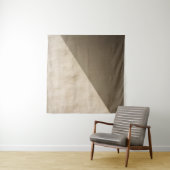 Tenture mur de béton Brown (En situation)