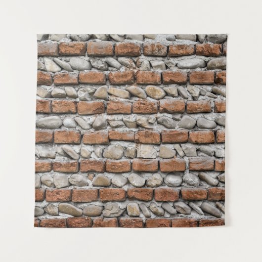 Tenture mur de briques Brown (Devant)
