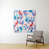 Tenture Mur de briques roses utilisé pour background abstr (En situation)