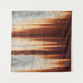 Tenture Mur de grunge rouillé : Sabot texturé (Devant (Horizontal))