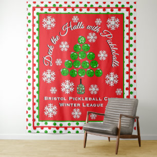 Tenture Mur de photos personnalisé pour la fête de Noël de