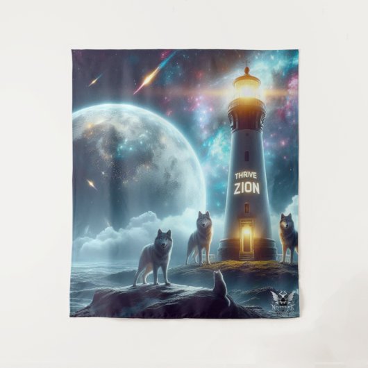 Tenture Mur de zion de l'équipe (Devant)