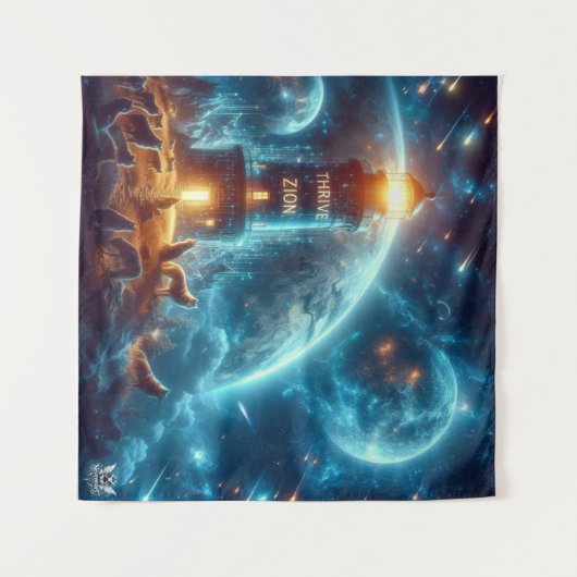 Tenture Mur d'équipe (Devant (Horizontal))