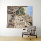 Tenture Mur des Lamentations | Gustav Bauernfeind | (En situation (horizontale))