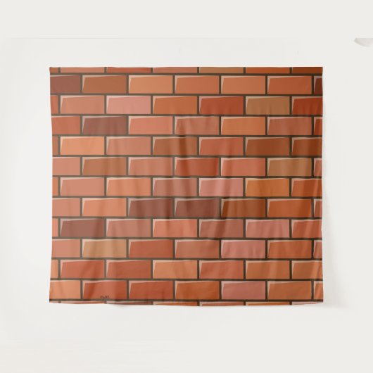 Tenture mur en brique (Devant (Horizontal))