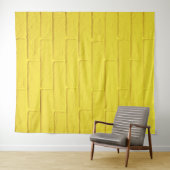Tenture mur en brique jaune (En situation (horizontale))