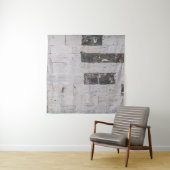 Tenture Mur en ciment gris (En situation)