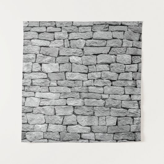 Tenture Mur en pierre grise, arrière - plan abstrait. (Devant)