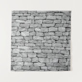 Tenture Mur en pierre grise en arrière - plan abstrait. (Devant)