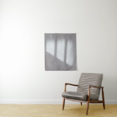 Tenture Mur peint en blanc (En situation)