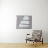 Tenture Mur peint en blanc (En situation (horizontale))