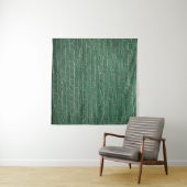 Tenture Mur peint en vert (En situation (horizontale))