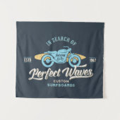 Tenture Murale À la recherche de l'affiche parfaite de vagues (Devant (Horizontal))